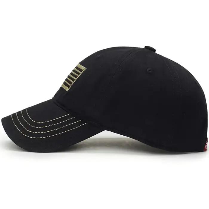 Casquette de Baseball brodée unisexe drapeau des états-unis