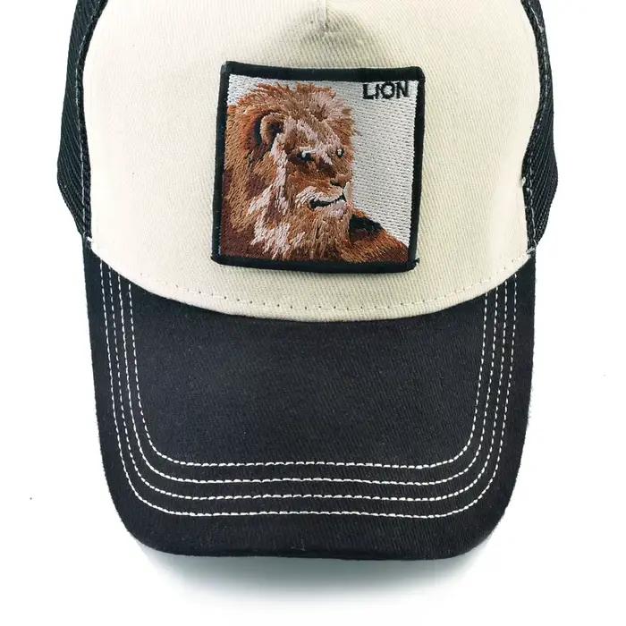 Casquette de Baseball Hip Hop avec Patch brodé de Lion
