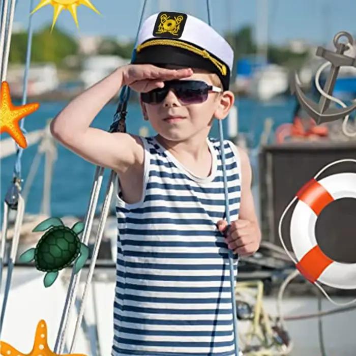Chapeau militaire brodé à la mode