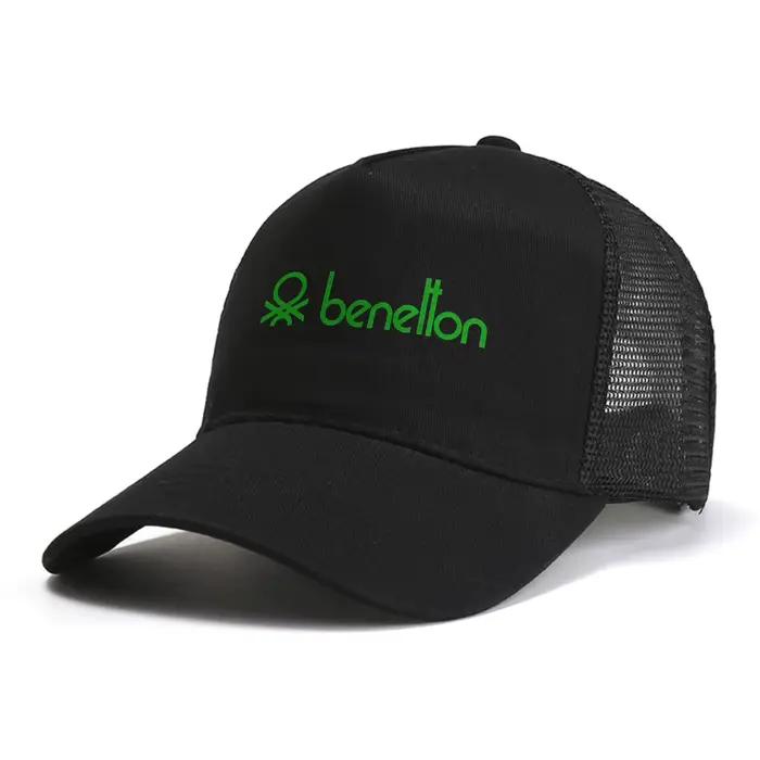 Casquette de baseball Benetton à imprimé lettres pour homme