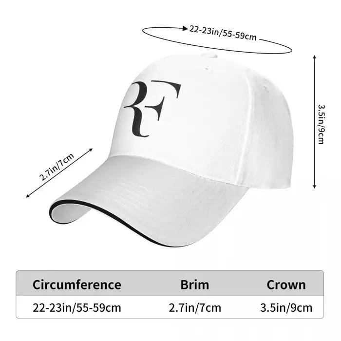 Rogers Federers-Casquette de baseball réglable pour homme et femme