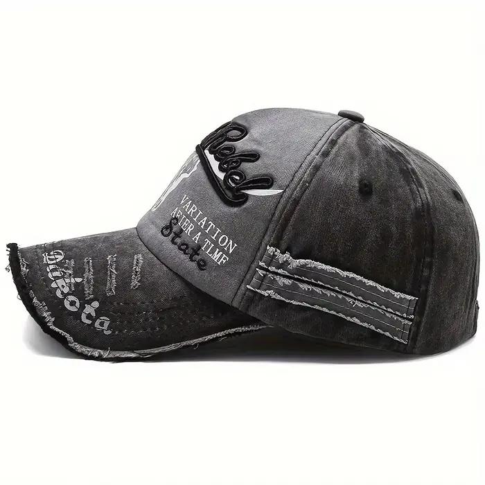 Casquette de baseball réglable avec protection solaire – Unisexe