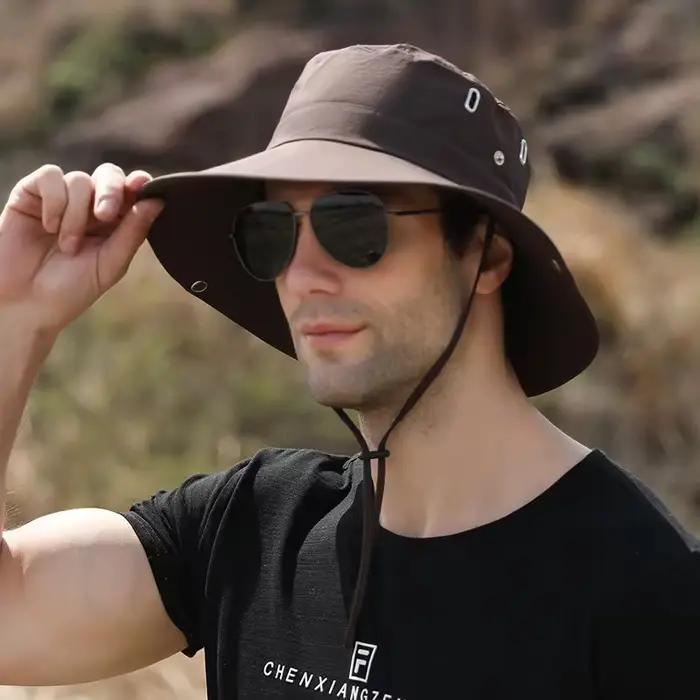 Chapeau de pêcheur imperméable pour l'extérieur