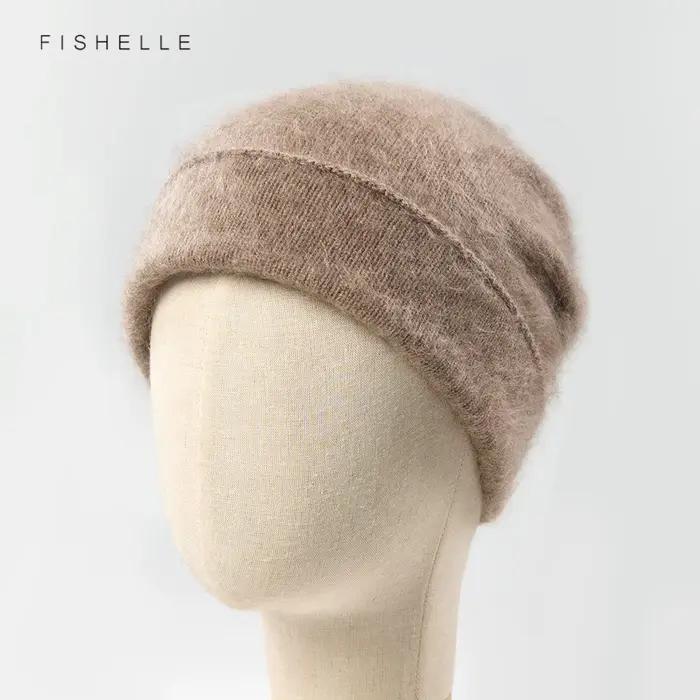 Chapeau en laine brossée pour femmes et hommes