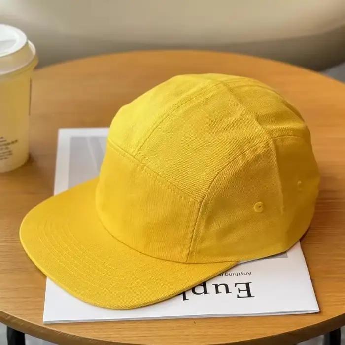 Casquette de baseball en coton avec logo personnalisé pour hommes et femmes