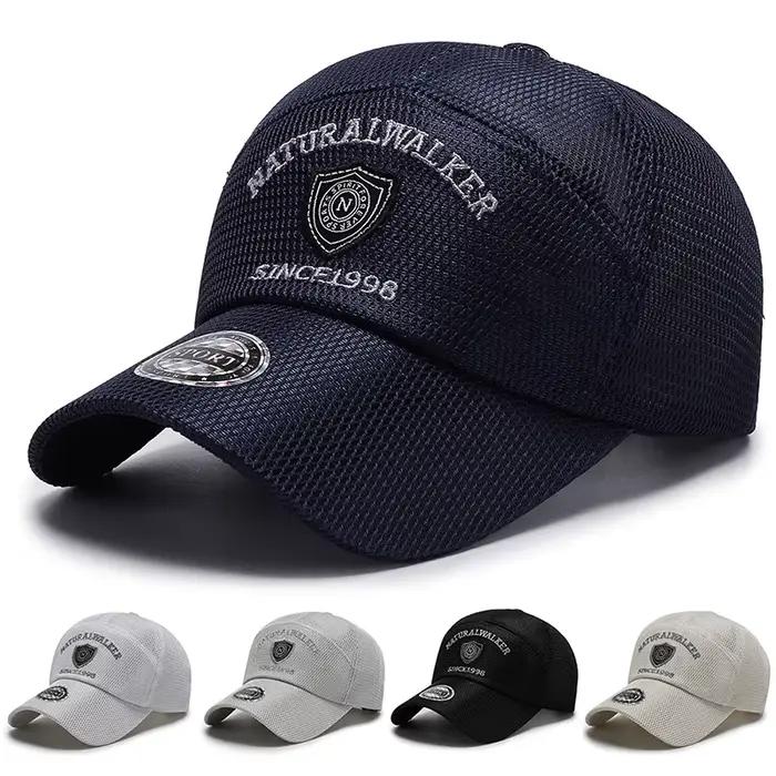 Casquette de Baseball pour Hommes Maille Rapide Protection Solaire Stylish Occasions Estivales Décontractée