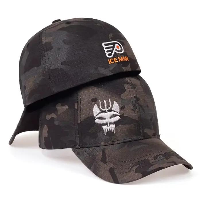 Nouvelle Casquette de Baseball Tactique Ajustée Entièrement Fermée Extensible et Flexible Camouflage Jungle USA pour