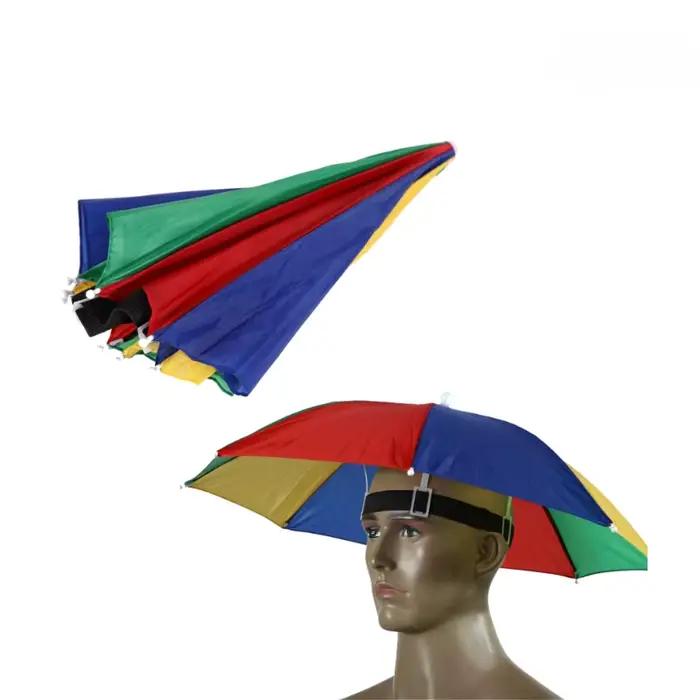 Chapeau parapluie de pluie Portable en plein air
