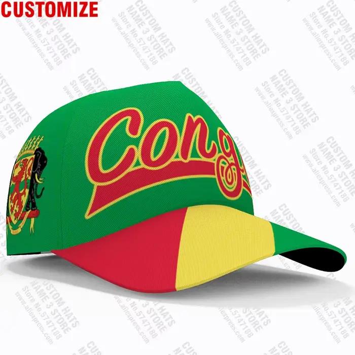 Casquette Congo 3D personnalisée pour homme et femme, avec nom, numéro, logo d'équipe, protection solaire, ajustement réglable, pour sport, voyage, bricolage