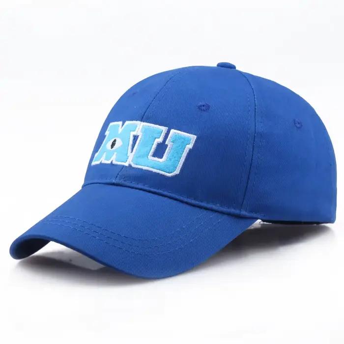 Pixar Monster University MU Casquette de Baseball pour hommes femmes Sullivan Sulley Mike broderie