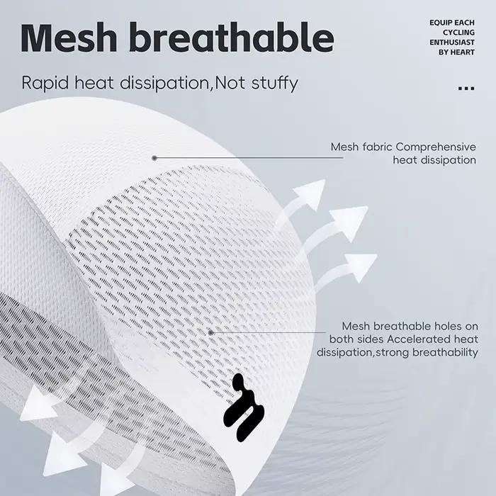 WEST BIKING casquette de cyclisme avec bord Protection solaire été respirant sport séchage rapide chapeau de vélo