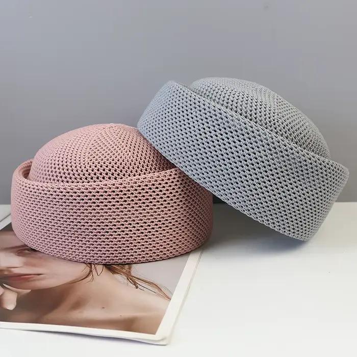 Béret d'été en maille viscosée bérets rigides pour femme décontractés style sport élégance étéOptionsResolver