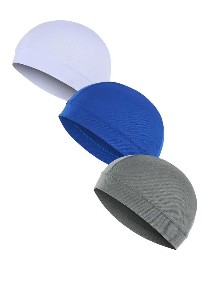 Bonnet uni style simple motif tête de mort pour hommes et femmes, bonnet décontracté respirant pour les sports de plein air polyvalent quatre saisons