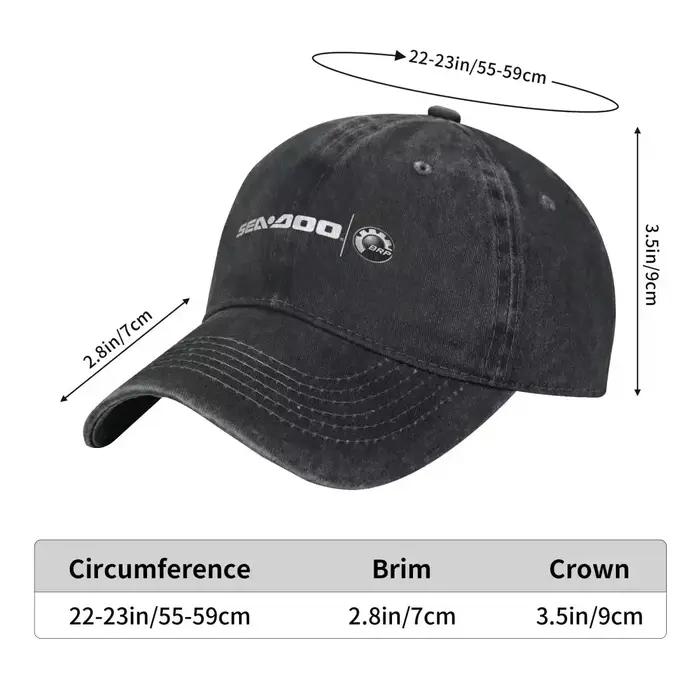 Casquette de baseball tendance avec logo Sea Doo Team Rxt Brt 2026