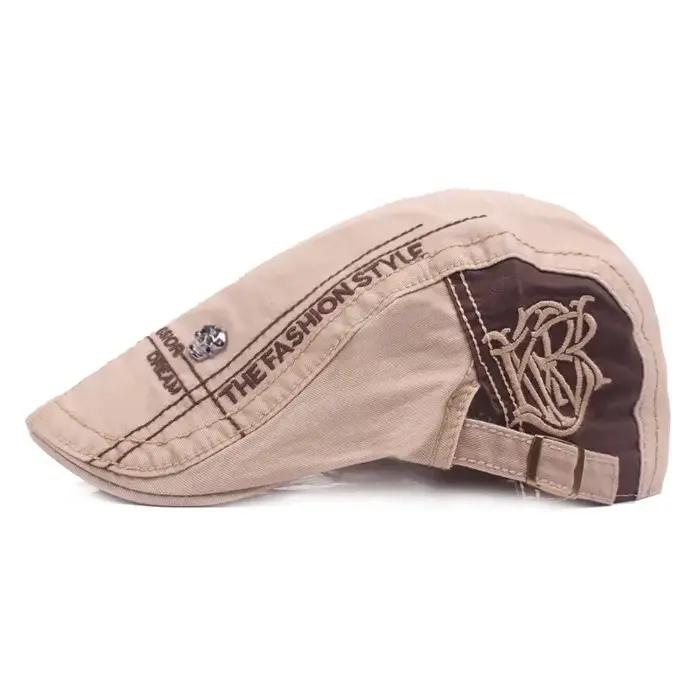 Mode lettre béret chapeau hommes