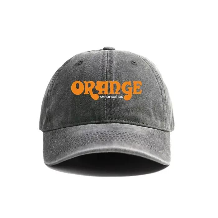 Orange Amplification Baseball Caps DistMurcia Chapeaux Papa Cap Hommes Femmes Rétro En Plein Air D'été Réglable