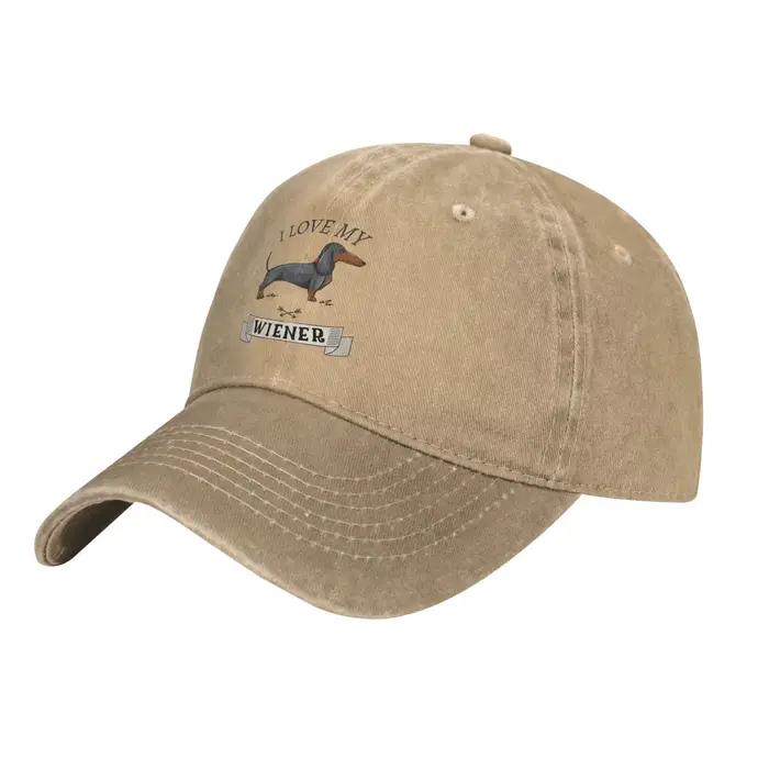 Teckel Weiner Dog Hat for Men and Women