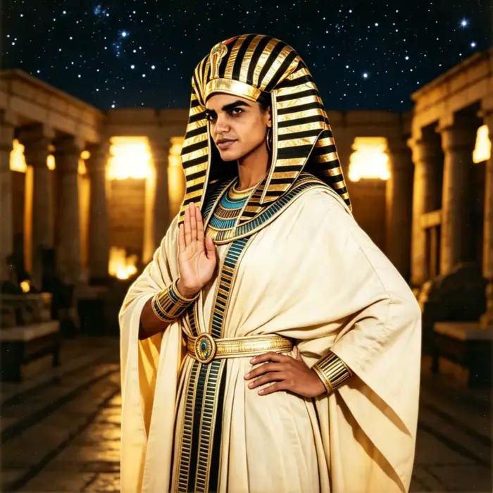 Chapeau de pharaon égyptien avec tête de serpent en tissu métallique doré et noir pour Halloween, Pâques, fêtes costumées et spectacles sur scène