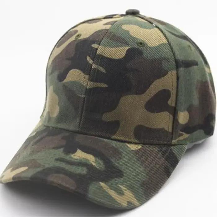 Casquette de baseball camouflage unisexe