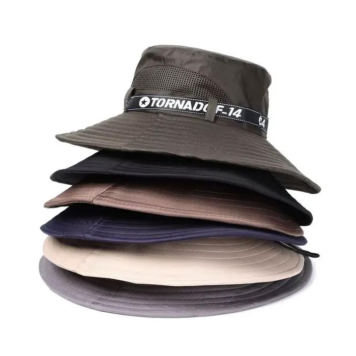 Pêche Camping été Gorro chapeau de soleil casquette de Protection UV
