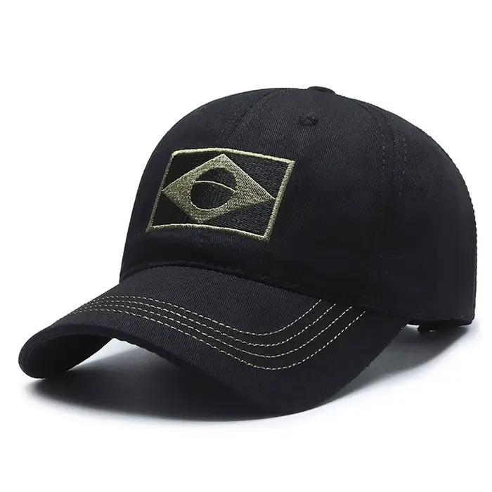 Nouvelle casquette de Baseball hommes été brésil drapeau Protection solaire