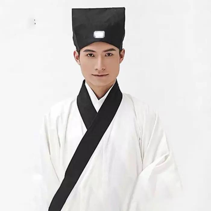 Chapeau Hanfu traditionnel chinois des Prairies pour hommes et enfants