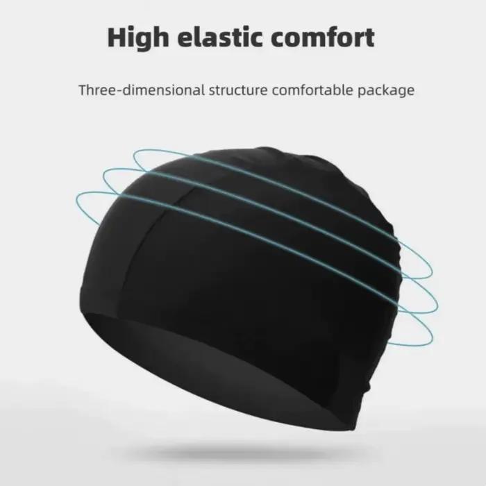 Bonnet de bain homme confortable et respirant haute élasticité pour nageurs et sportifs en eau libre occasions spéciales