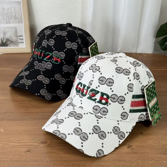Casquette de baseball GuzB à large bord respirante protection solaire style bec de canard pour homme et femme occasions décontractées été hiver