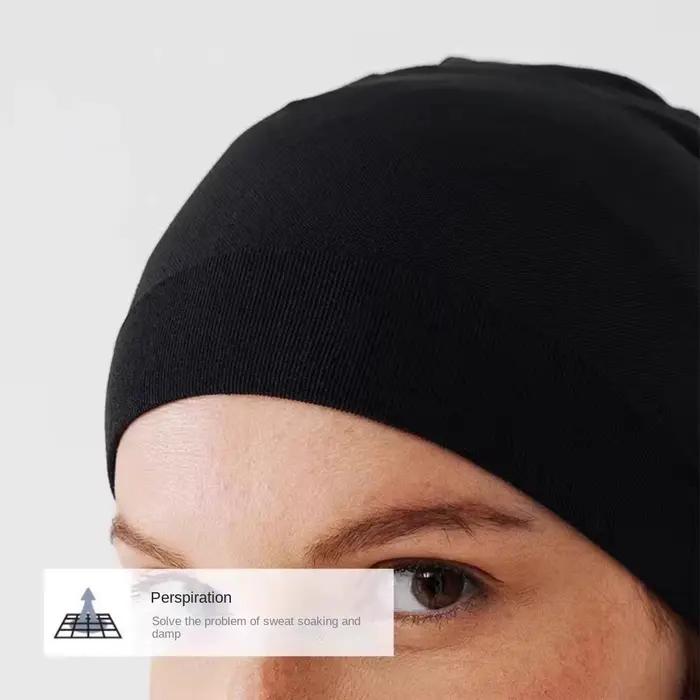 Skullcaps hiver course chapeaux plus chaud couleur unie Sport casquette