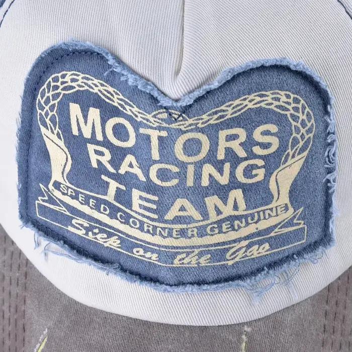 10 Types classique rétro Patchwork couleur bloquée chapeau de Baseball mode tendance extérieur parasol lavé Style mis à