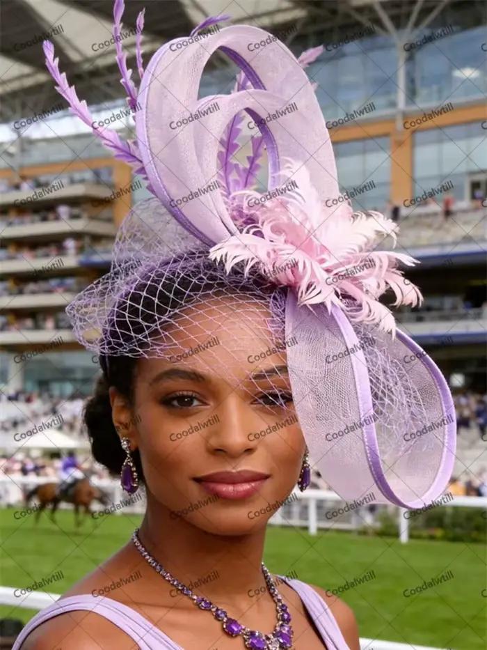 Chapeau fascinateur en maille jaune pour femmes