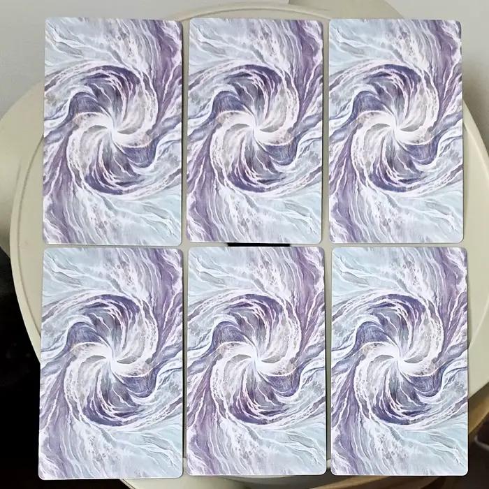 Cartes en carton doublement gaufrées 12*7cm Tarot des Mers : Les Aventures d'un canard nommé Bob ― Jeu