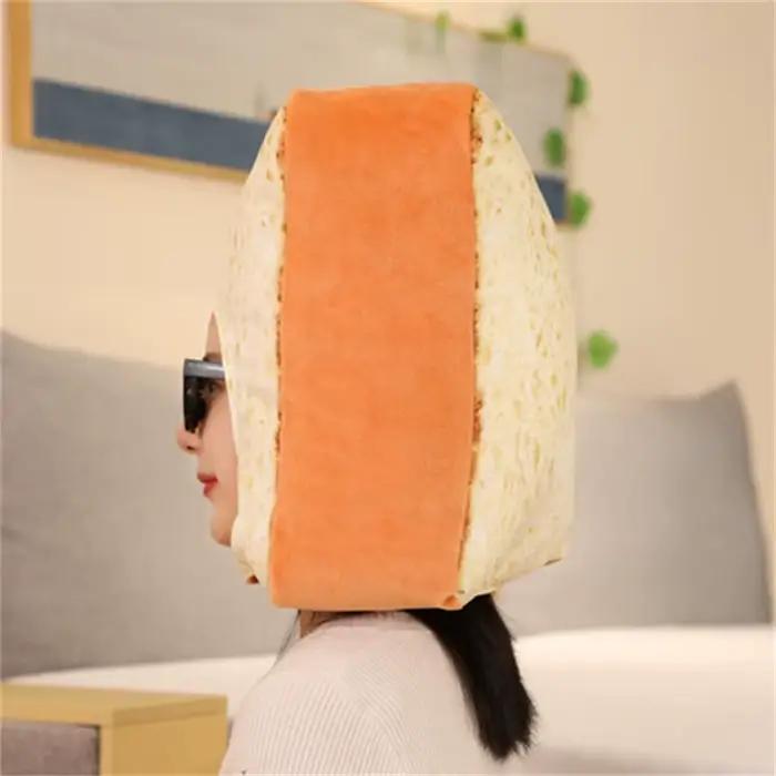 Chapeaux amusants en forme de pain pour femmes et hommes