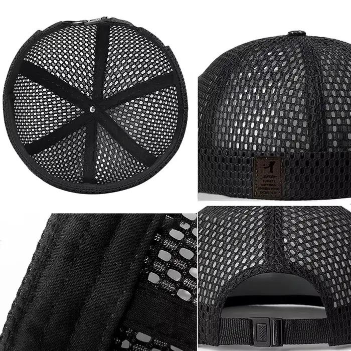 Casquette de cyclisme d'extérieur d'été en maille respirante