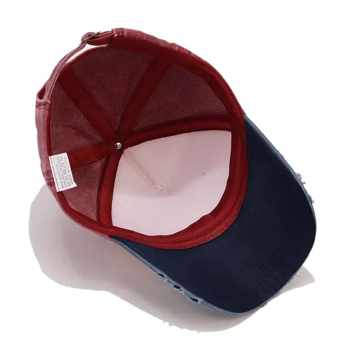 Casquette de Baseball en coton lavé pour femmes