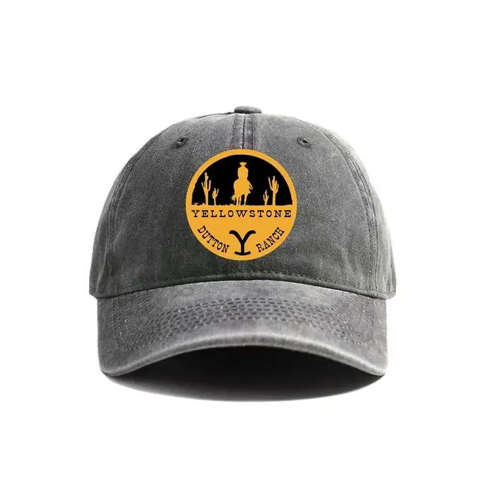 Yellowstone Dutton Ranch casquettes de Baseball chapeaux en détresse casquette hommes femmes rétro en plein air été