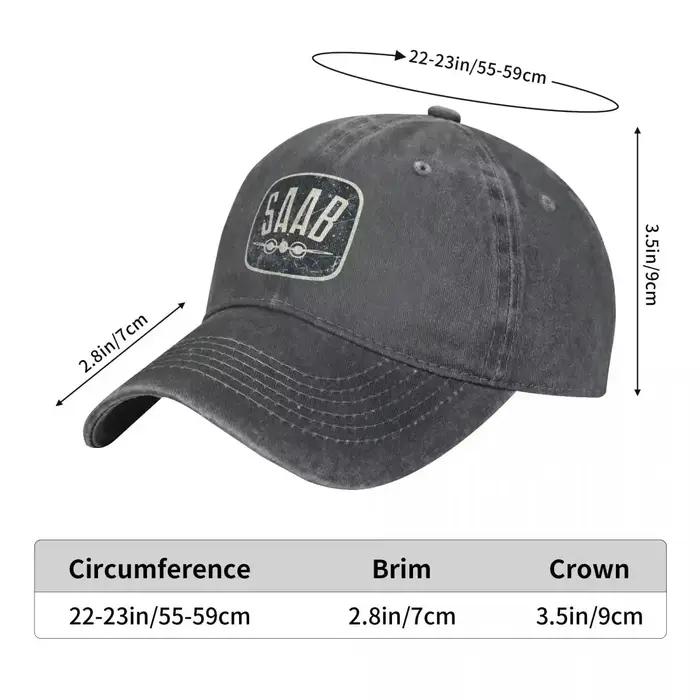 SAAB voiture Vintage rétro Logo casquette de Baseball