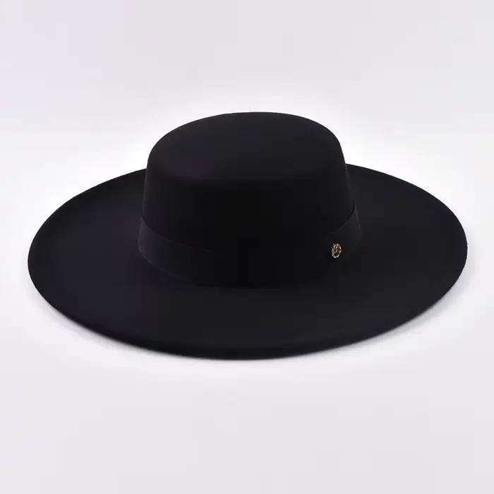 Chapeau Fedora de Style français pour femmes