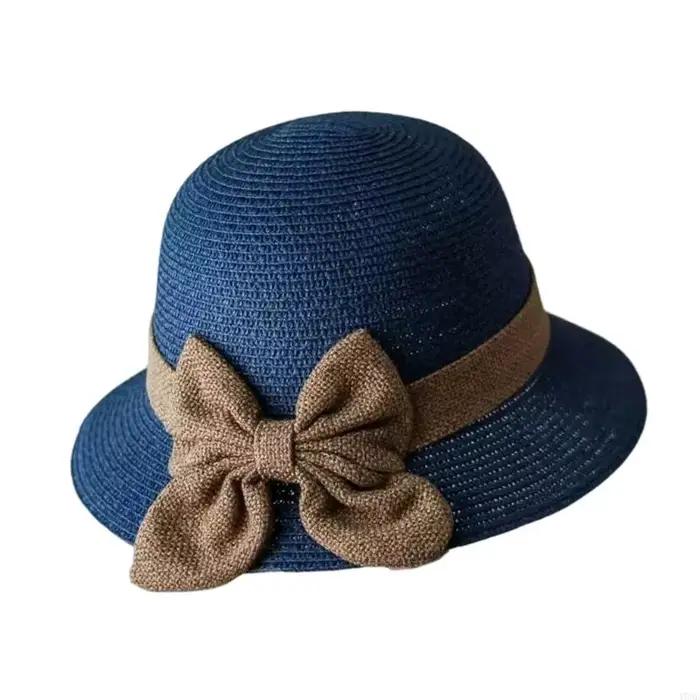 Chapeau paille pliable