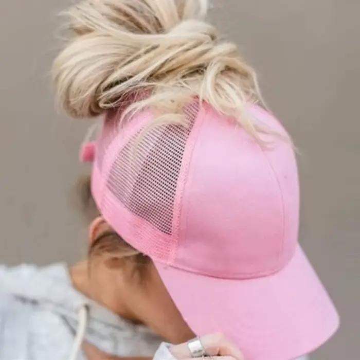 Nouvelle casquette de baseball queue de cheval pour femme