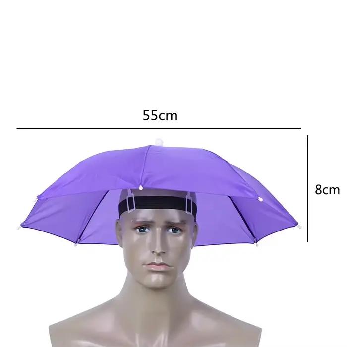 Chapeau parapluie de pluie Portable en plein air