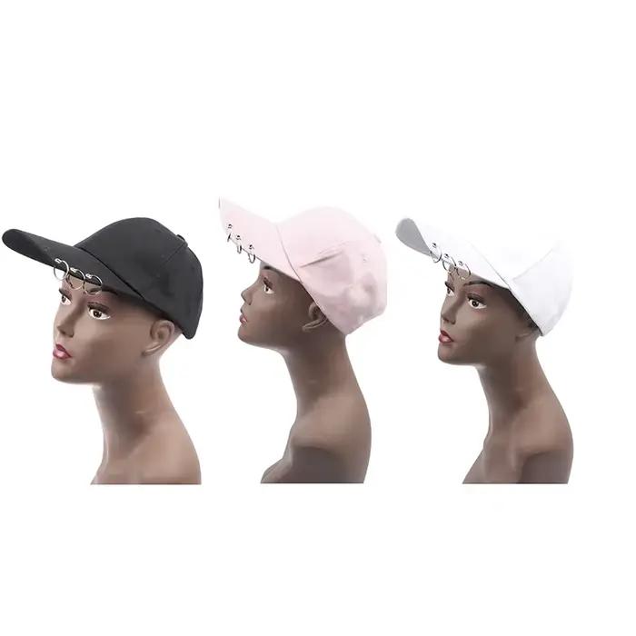 Casquette de baseball avec anneau réglable pour hommes et femmes