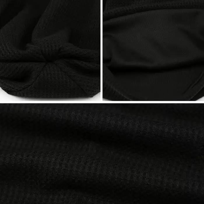 Bonnet Baggy de couleur unie pour hommes et femmes