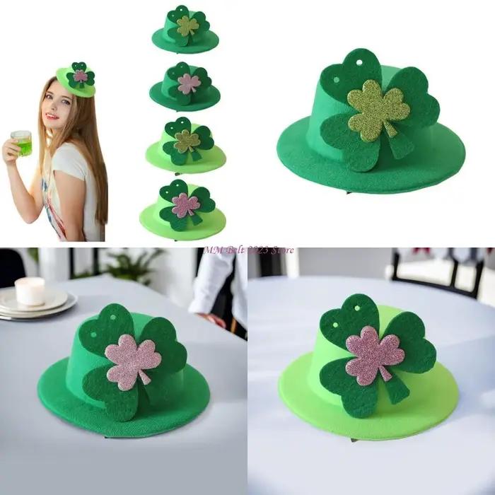 49ME Chapeau irlandais vert festival pour Saint-Patrick