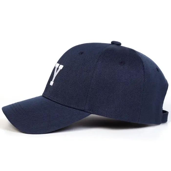 Casquettes de baseball unisexes brodées NY