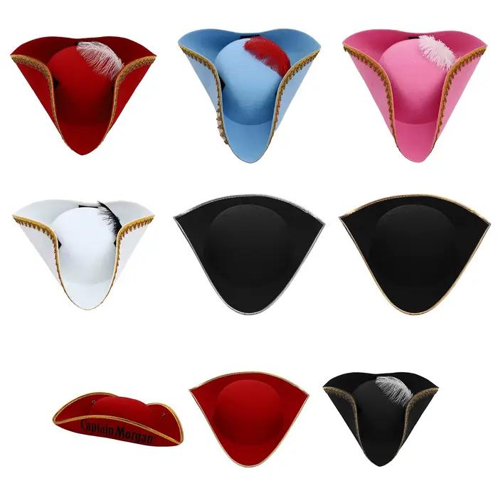 Adulte enfant colonial Tricorn chapeau Halloween carnaval photographie décors Pirate