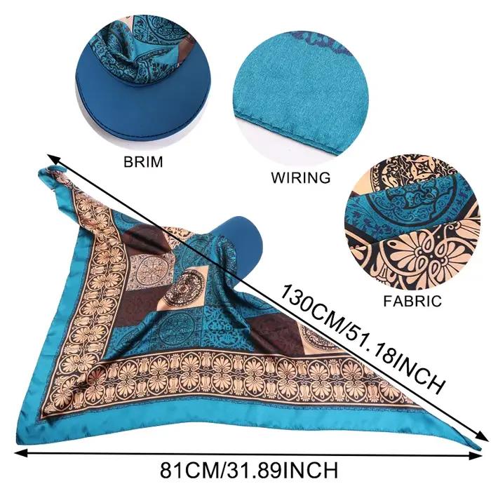 Casquette de baseball pour femme en satin imprimé