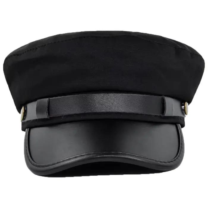 Élégant pour unisexe automne bouton en métal hiver Streetwear bérets casquette de pêche femmes capitaine casquettes