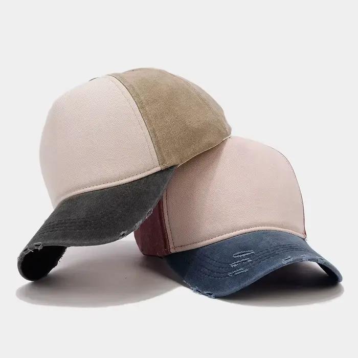 Casquette de Baseball en coton lavé pour femmes