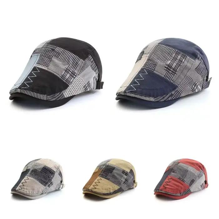 Casquette de baseball de luxe ajustable homme en coton visière protection solaire élégante pour homme occasions diverses